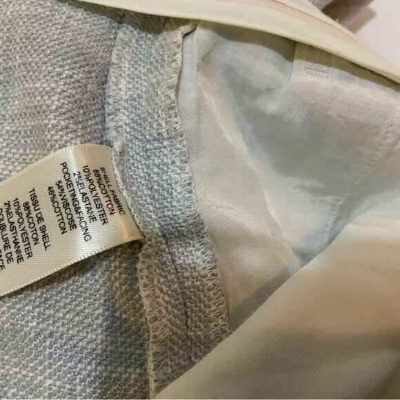 Rebecca Taylor Heather Grey Tweed Pants size 10 - Picture 8 of 8